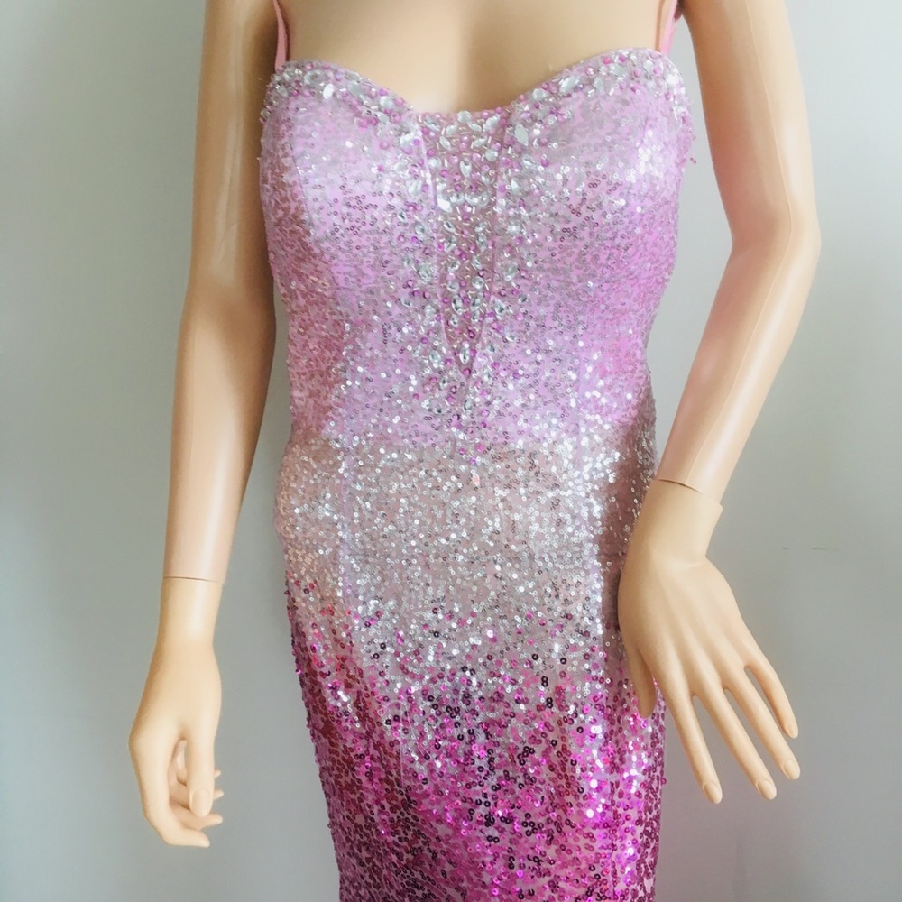Ladies Gown prom party bridesmaid dress